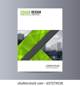Abstract flyer design background. Brochure template.