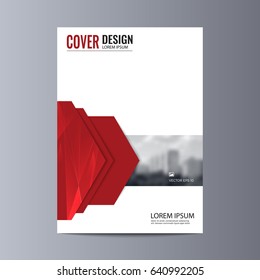 Abstract flyer design background. Brochure template.