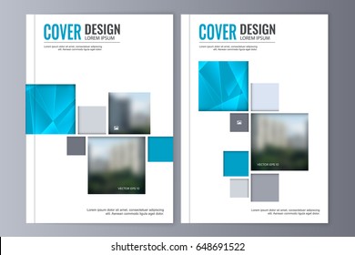 Abstract flyer design background. Brochure template.