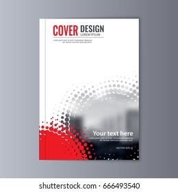 Abstract flyer design background. Brochure template.