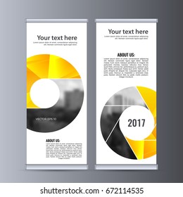 Abstract flyer design background. Brochure template. Can be used for magazine cover, business mockup, education, presentation, report. a4 size with editable elements. EPS 10.