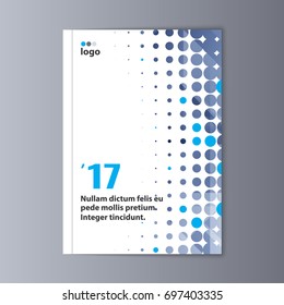 Abstract flyer design background. Brochure template.