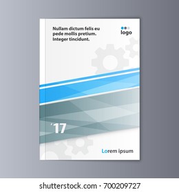 Abstract flyer design background. Brochure template.