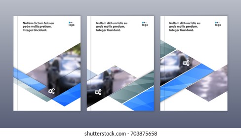 Abstract flyer design background. Brochure template. Can be used for magazine cover, business mockup, education, presentation, report. a4 size with editable elements. EPS 10.