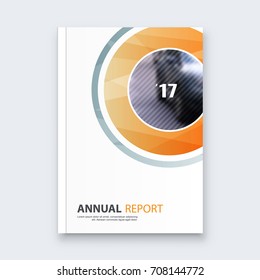 Abstract flyer design background. Brochure template. Can be used for magazine cover, business mockup, education, presentation, report. a4 size with editable elements. EPS 10.
