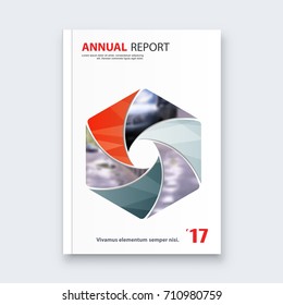 Abstract flyer design background. Brochure template.
