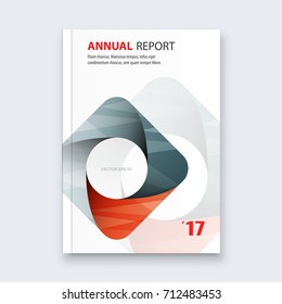 Abstract flyer design background. Brochure template.