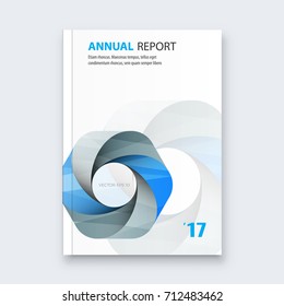 Abstract flyer design background. Brochure template.