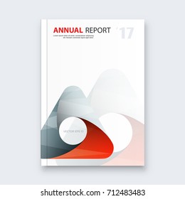 Abstract flyer design background. Brochure template.