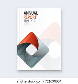 Abstract flyer design background. Brochure template. Can be used for magazine cover, business mockup, education, presentation, report. a4 size with editable elements. EPS 10.