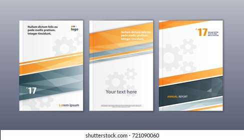 Abstract flyer design background. Brochure template. Can be used for magazine cover, business mockup, education, presentation, report. a4 size with editable elements. EPS 10.