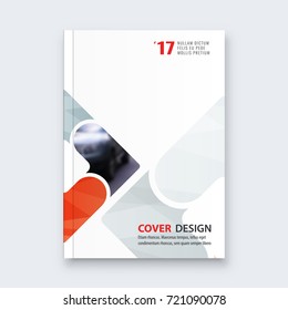 Abstract Flyer Design Background. Brochure Template. Can Be Used For Magazine Cover, Business Mockup, Education, Presentation, Report. A4 Size With Editable Elements. EPS 10.