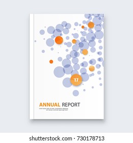 Abstract flyer design background. Brochure template.