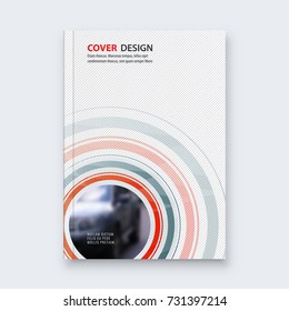 Abstract flyer design background. Brochure template.