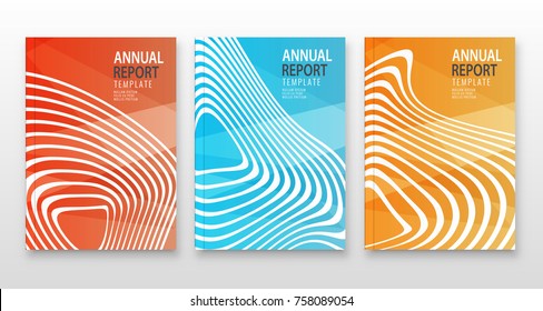 Abstract flyer design background. Brochure template.