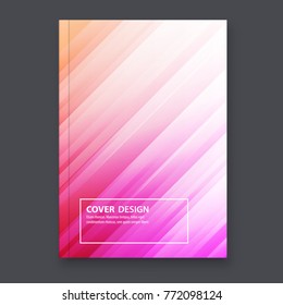Abstract flyer design background. Brochure template.