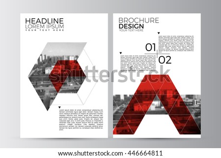 Abstract flyer design background. Brochure template. Can be used for magazine cover, business mockup, education, presentation, report. a4 size with editable elements. EPS 10.