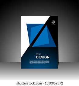 Abstract flyer design background. modern Brochure template. vector illustration