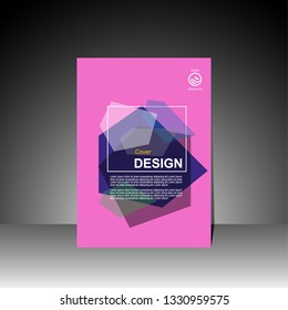 Abstract flyer design background. modern Brochure template. vector illustration