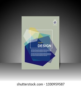 Abstract flyer design background. modern Brochure template. vector illustration