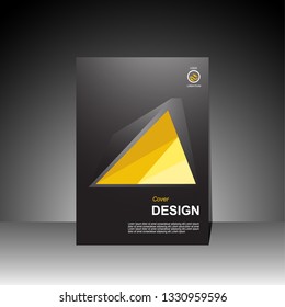 Abstract flyer design background. modern Brochure template. vector illustration