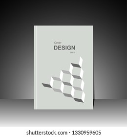 Abstract flyer design background. modern Brochure template. vector illustration