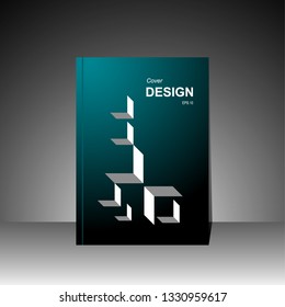Abstract flyer design background. modern Brochure template. vector illustration