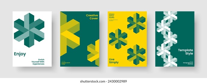 Abstract Flyer Design. Creative Brochure Layout. Geometric Business Presentation Template. Background. Banner. Poster. Report. Book Cover. Newsletter. Portfolio. Handbill. Journal. Brand Identity