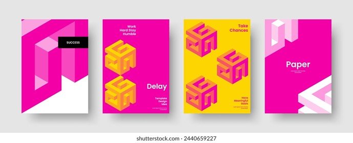 Abstract Flyer Design. Creative Poster Template. Isolated Report Layout. Banner. Book Cover. Brochure. Business Presentation. Background. Newsletter. Leaflet. Handbill. Portfolio. Advertising