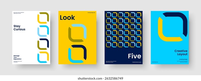 Abstract Flyer Design. Creative Poster Template. Geometric Book Cover Layout. Report. Business Presentation. Brochure. Banner. Background. Magazine. Advertising. Handbill. Journal. Newsletter