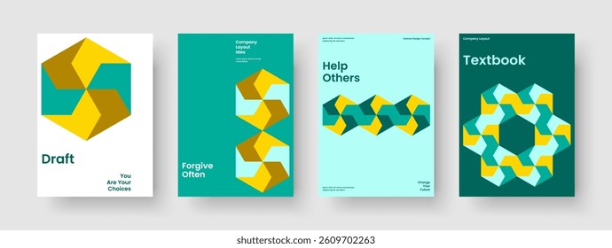Abstract Flyer Design. Geometric Background Layout. Isolated Book Cover Template. Poster. Report. Business Presentation. Banner. Brochure. Leaflet. Portfolio. Brand Identity. Handbill. Newsletter