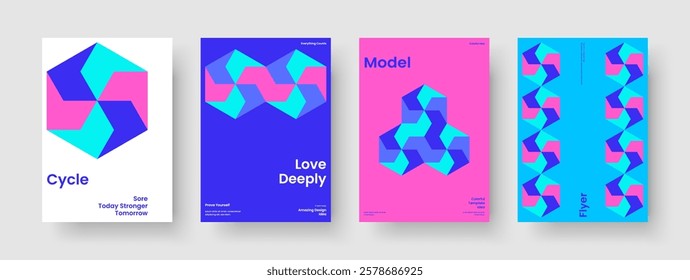 Abstract Flyer Design. Geometric Poster Template. Isolated Report Layout. Banner. Business Presentation. Background. Brochure. Book Cover. Catalog. Leaflet. Pamphlet. Brand Identity. Handbill