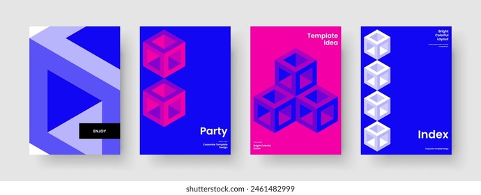 Abstract Flyer Design. Isolated Brochure Template. Geometric Background Layout. Report. Poster. Book Cover. Business Presentation. Banner. Catalog. Leaflet. Handbill. Magazine. Pamphlet. Portfolio