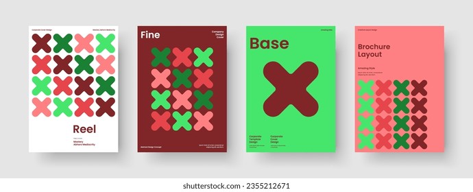 Abstract Flyer Design. Isolated Business Presentation Layout. Geometric Banner Template. Report. Brochure. Poster. Book Cover. Background. Advertising. Pamphlet. Newsletter. Notebook. Journal
