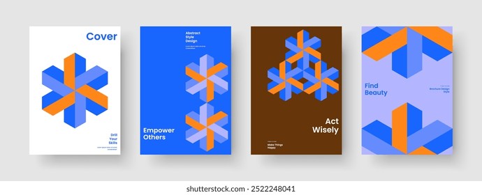 Abstract Flyer Layout. Creative Background Template. Geometric Book Cover Design. Banner. Poster. Report. Brochure. Business Presentation. Leaflet. Brand Identity. Advertising. Notebook. Journal