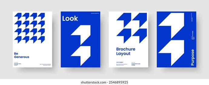 Abstraktes Flyer-Layout. Vorlage für kreatives Buchcover. Isolierte Hintergrundgestaltung. Broschüre. Bericht. Banner. Poster. Geschäftspräsentation. Packungsbeilage. Werbung. Handzettel Notebook. Broschüre