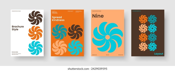 Diseño de folleto abstracto. Diseño de presentación de negocios creativos. Plantilla de portada de libro geométrico. Pancarta. Folleto. Informe. Cartel. Antecedentes. Prospecto. Handbill. Diario. Publicidad. Identidad de marca