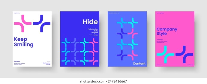 Diseño de folleto Abstractas. Diseño de presentación de negocios creativos. Plantilla de fondo aislada. Folleto. Anuncio. Informe. Cartel. Portada del libro. Catálogo. Diario. Cartera. Folleto. Revista