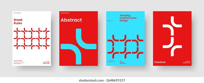 Layout do folheto abstrato. Modelo Geométrico de Capa de Livro. Design de plano de fundo isolado. Brochura. Relatório. Cartaz. Faixa. Apresentação de negócios. Notebook. Boletim informativo. Publicidade. Revista. Portfólio