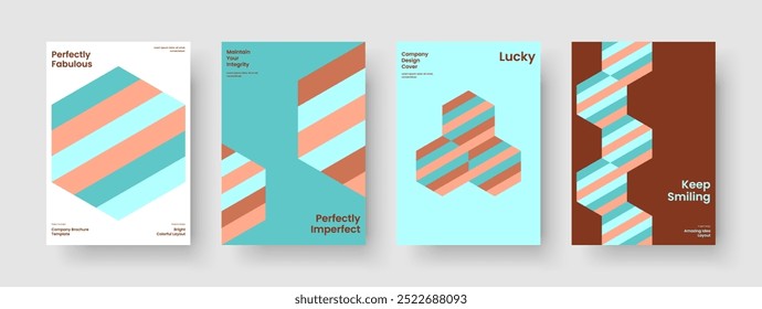 Abstract Flyer Layout. Geometric Poster Template. Isolated Book Cover Design. Banner. Report. Business Presentation. Brochure. Background. Portfolio. Advertising. Pamphlet. Notebook. Catalog