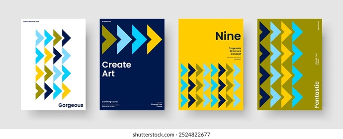 Layout do folheto abstrato. Modelo de cartaz geométrico. Design de capa de livro isolada. Brochura. Apresentação de negócios. Relatório. Histórico. Faixa. Catálogo. Publicidade. Panfleto. Notebook. Conhecimento Manual