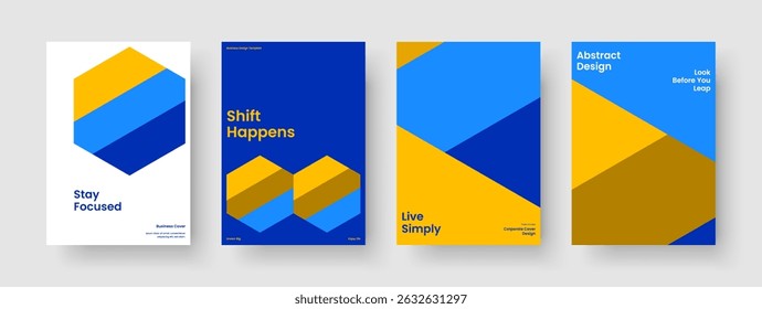 Abstract Flyer Layout. Geometric Poster Template. Isolated Banner Design. Report. Book Cover. Business Presentation. Background. Brochure. Brand Identity. Handbill. Newsletter. Advertising. Catalog
