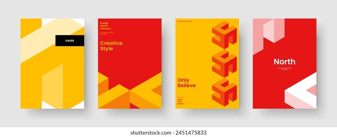 Abstract Flyer Layout. Isolated Brochure Template. Geometric Report Design. Background. Banner. Poster. Business Presentation. Book Cover. Handbill. Pamphlet. Advertising. Journal. Newsletter