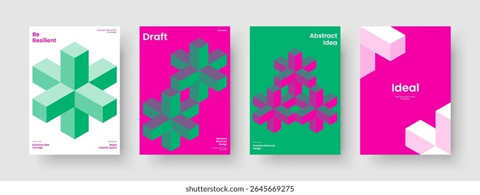 Layout do folheto abstrato. Design de folheto isolado. Modelo de Apresentação Comercial Moderno. Faixa. Cartaz. Histórico. Capa de Livro. Relatório. Notebook. Boletim informativo. Diário. Catálogo. Conhecimento manual. Panfleto