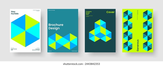 Abstract Flyer Layout. Isolated Business Presentation Template. Geometric Book Cover Design. Banner. Report. Background. Brochure. Poster. Newsletter. Magazine. Portfolio. Handbill. Brand Identity