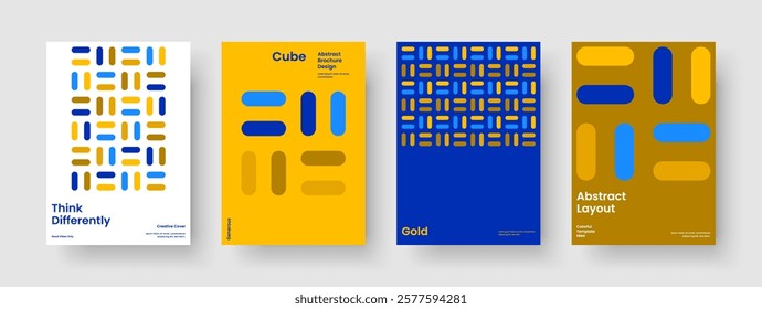 Abstract Flyer Layout. Isolated Poster Design. Geometric Book Cover Template. Brochure. Report. Background. Business Presentation. Banner. Magazine. Advertising. Newsletter. Notebook. Handbill