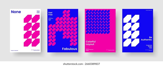 Layout do folheto abstrato. Modelo moderno de capa de livro. Design criativo de fundo. Cartaz. Apresentação de negócios. Relatório. Brochura. Faixa. Boletim informativo. Publicidade. Catálogo. Panfleto. Revista. Diário