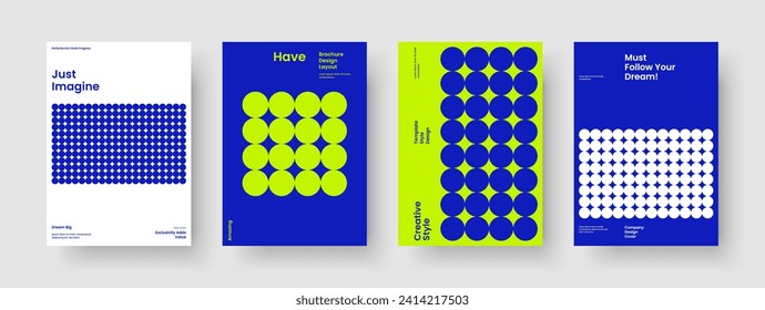 Diseño de volante abstracto. Plantilla de folleto moderna. Diseño de fondo geométrico. Presentación de negocios. Cartel. Cartel. Informe. Portada del libro. Billete. Revista. Catálogo. Diario. Boletín informativo. Portátil