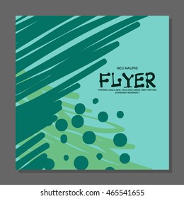Abstract flyer with space for text. It can be used as an invitation to a night club. Vector illustration