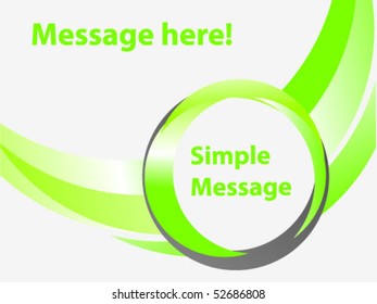 abstract flyer template